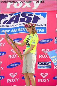 Melanie Redman-Carr gewinnt den ersten Event 2006