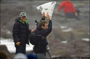 Die Zuschauer freuen sich �ber halbe Boards