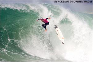 Andy Irons(Haw) - ein wenig zu sp�ter Takeoff