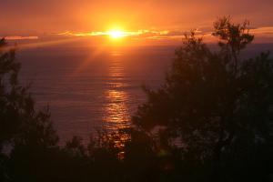 Sunnset in Lafit