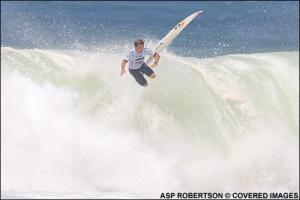 Julian Wilson (Aus) holt sich seine Packung
